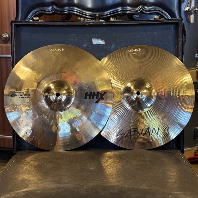 NEW Sabian 14" HHX Evolution Hi-Hats - 982/1383g image 1