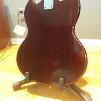 Vintage LOTUS Electric Guitar Circa 1976 Made In Japan SG Lawsuit MIJ Carving image 5