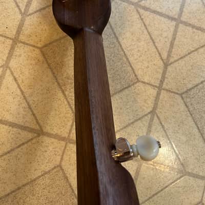 Fretless Mountain Banjo, new, walnut, gotoh tuners, made in West Virginia!! image 9