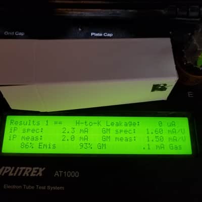 Tung-Sol Perfect 0% Tight Matched Pair (2) 6SU7GTY tNOS AT1000 TESTED Balanced! PI Vacuum Tubes same date code 173B 6188 dual triode premium 6SL7 1975-1980 image 3