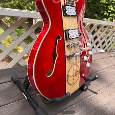 Firefly FF338, $200 David Allen P51 Humbuckers, pro locking tuners image 15