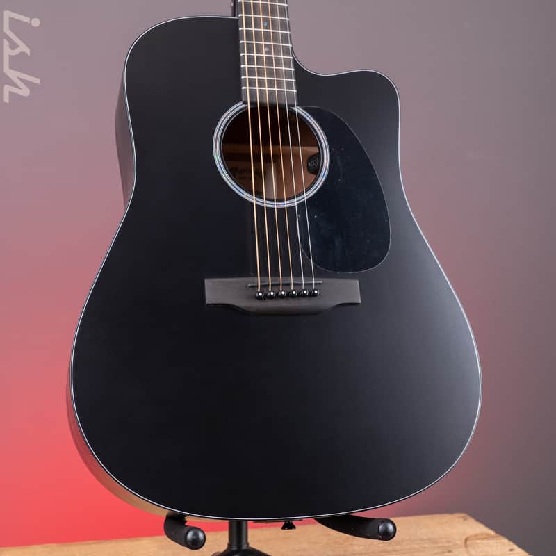 Martin Road Series DC-10E Modern Black Acoustic-Electric Guitar *New Model* image 1