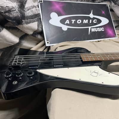 Epiphone Limited Edition Custom Shop Thunderbird IV 4 t-bird 4-string Bass 2010 Black image 7