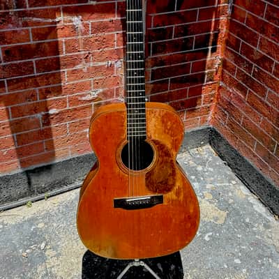 Martin 000-21 1939 - ultra rare 2nd year produced with Brazilian Rosewood & Scalloped Braces w/no repairs. image 2