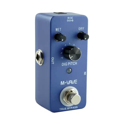 price included tax from CN to USA-M-vave Digital Pitch Guitar Effect Pedal 9 Pitch Types True Bypass Fast Shipment image 2