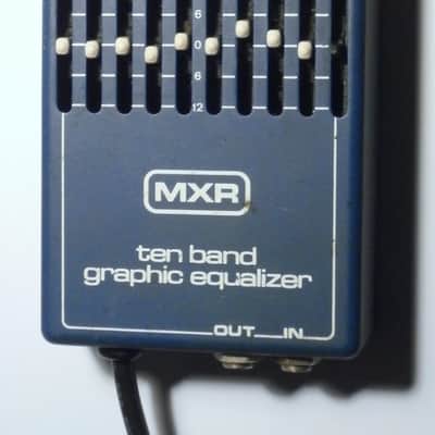 Early 80's MXR USA Model 108 10-Band Graphic Equalizer Pedal image 1