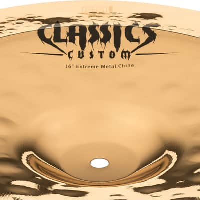 MEINL CC16EMCH-B Classics Custom Extreme Metal China 16 Zoll Becken brillant image 4