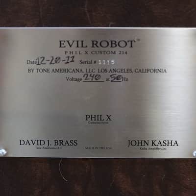Evil Robot Phil X Custom 214 2012 - Dark Brown image 5