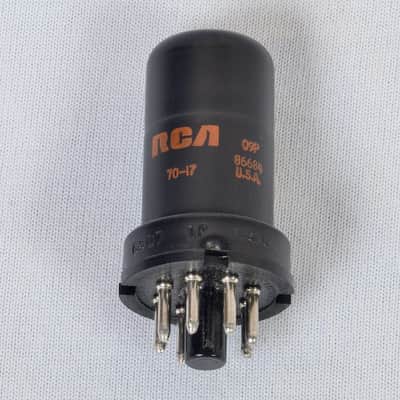 Sleeve of 5 NOS RCA JAN 6SQ7 Vacuum Tubes – Military Spec – USA Made image 2