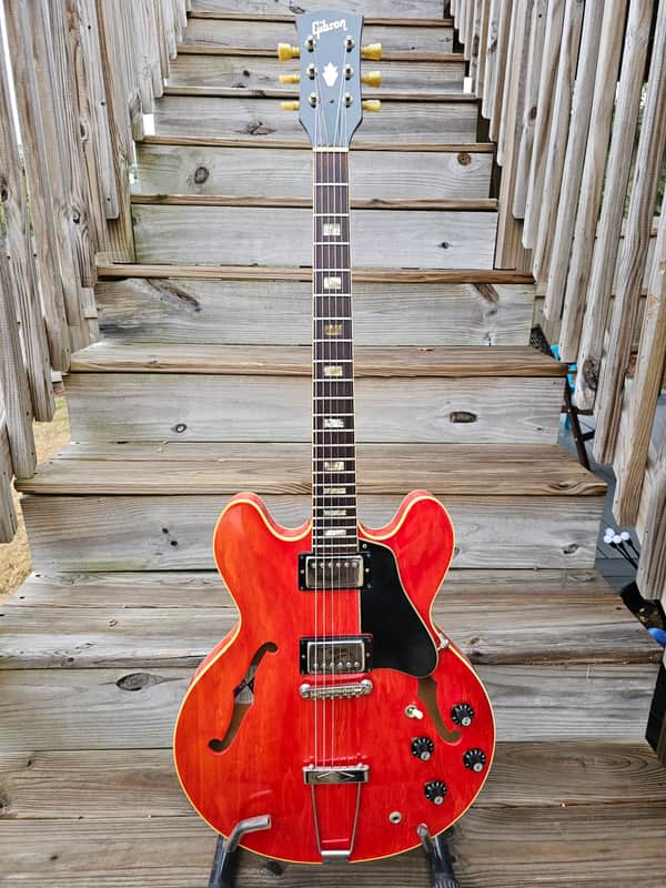 1973 Gibson ES-335TD Cherry Electric Guitar  ES-335 image 1