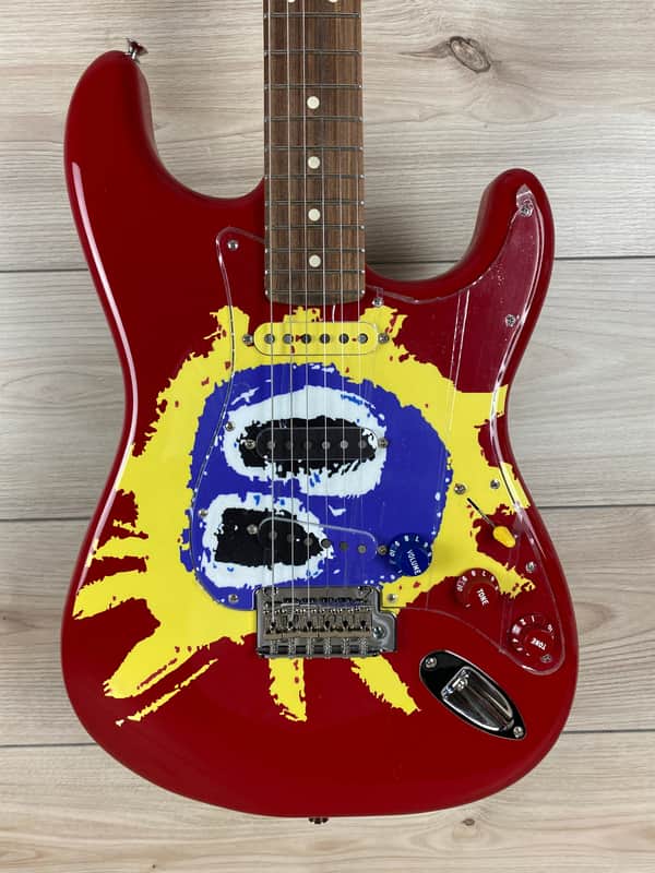 Fender 30th Anniversary Screamadelica Stratocaster Pau Ferro Fingerboard, Custom Graphic image 1