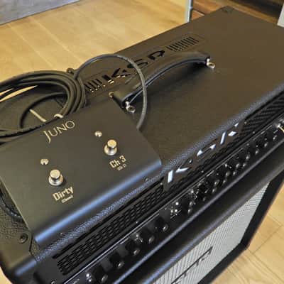 KSR Amplification Juno 100 Watt Head With 2X12 Cabinet 2024 - Black image 5