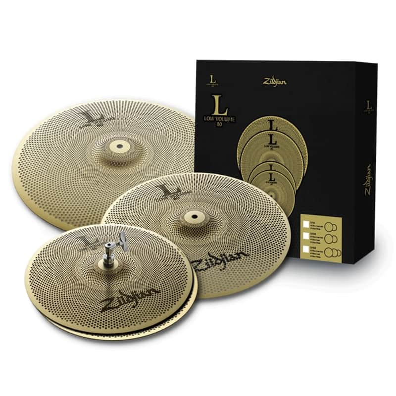 Zildjian L80 Low Volume Cymbal Pack 14/16/18 LV468