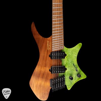 Strandberg Boden J Artisan 7 Koa - Natural Green Resin image 3