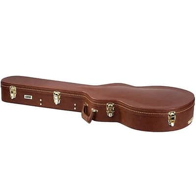 Gator GW-335-BROWN Deluxe Wood Semi-Hollowbody Electric Guitar Case 2010s - Traditional Brown image 3