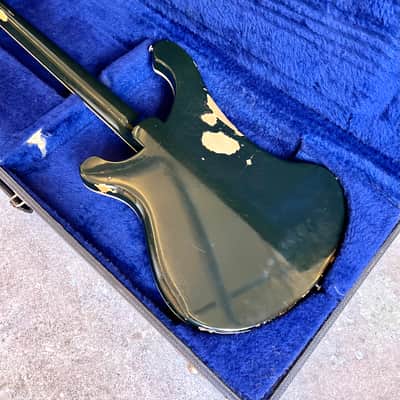 Rickenbacker 4001 Bass guitar 1978 Jetglo original vintage USA ric image 11