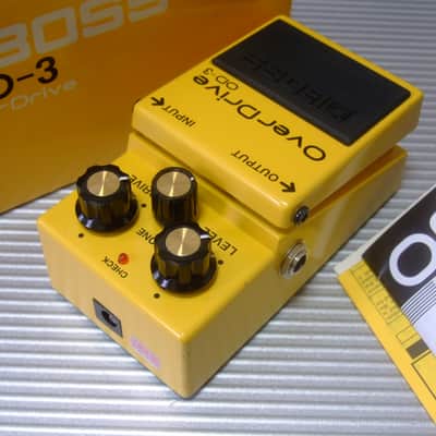 The First Month Aug 1997 Boss OD-3 OverDrive w/ Original Box & Manual (Silver Label) image 2