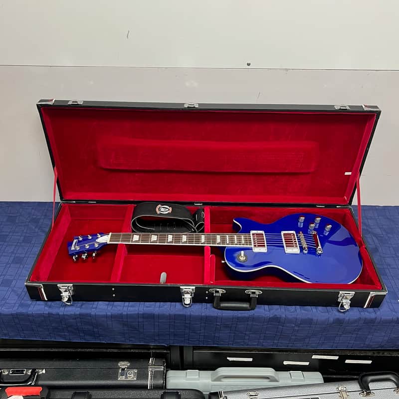 Used Hard Luck Kings Bossman HLK Kustom Series Les Paul Style Single Cut Electric Guitar with Original Case and Strap image 1