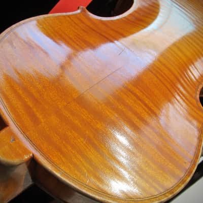 Jérôme Thibouville-Lamy (J.T.L.) Stradivarius Copy 4/4 French Circa-1930s-1940s-Light Yellow Brown Varnish image 14