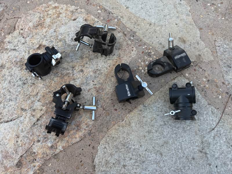 Gibraltar Rack Connector Clamps For Drum Rack PACKAGE image 1