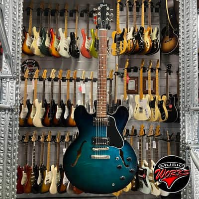Gibson Memphis Es 335 Dot 2018 Blue Burst image 2