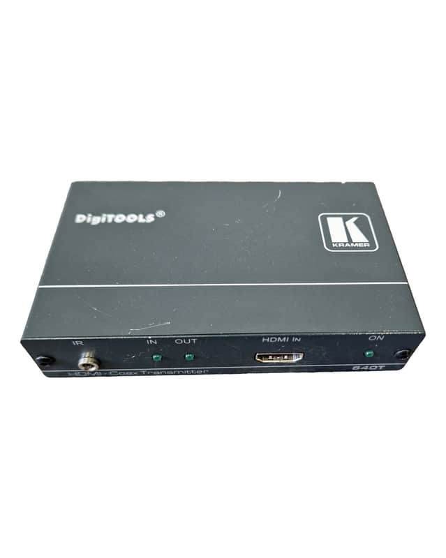 Kramer DigiTOOLS 640T HDMI Transmitter – Over Coax - Good Condition image 1