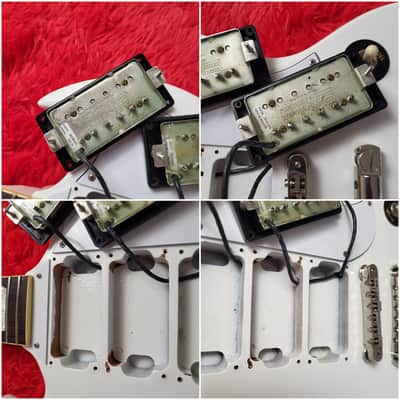 Super Rare 2015 Navigator N-SG Custom Order 3 Pickup SG Standard White - With Original Hard Shell Case - Made By ESP Technical House Custom Shop in Japan MIJ image 21