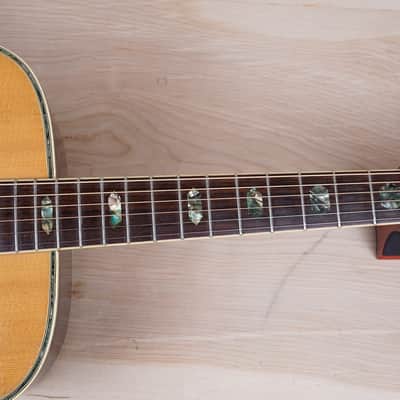 Suzuki Three S W-300 Acoustic Guitar MIJ 1977 Natural D-35 Style Vintage Japan w/ Hard Case image 8