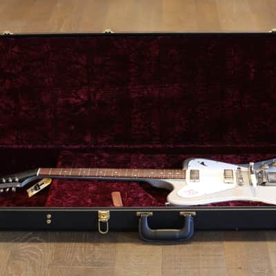 2022 Gibson Custom Shop Non Reversed Firebird 1965 Reissue w/ Maestro Electric Guitar Silver Sparkle + COA OHSC image 21