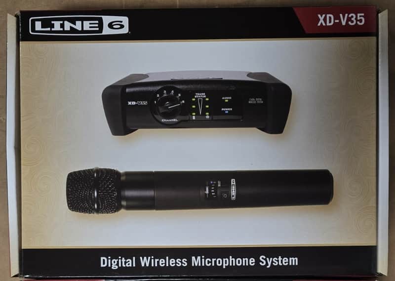 Line 6 XD-V35 Digital Wireless Handheld Microphone System 2010s - Black image 1