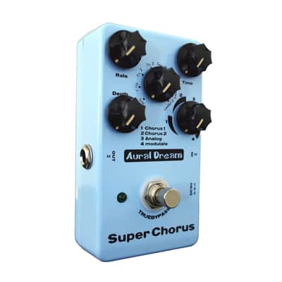 Aural dream Super Chorus Pedal,4 Modes and 8 Modulation Waveforms Reaching 32 Effects Similar to CE/SCF;True Bypass,price include the import duty for US buyer image 3