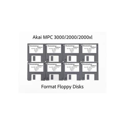 Lofi Toys Drum and Tones Akai MPC Sample Floppy Disk Library Drums 3000/2000/xl image 2