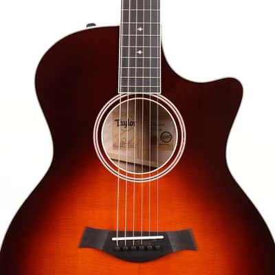 Taylor Custom Shop Grand Auditorium Torrified Spruce and Quilt Maple Used image 6