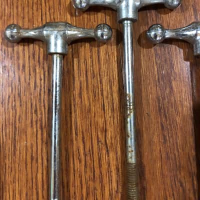 Slingerland radio king bass drum tension rods image 2
