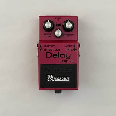 Boss DM-2W Delay Waza Craft 2015 - Present - Pink image 1