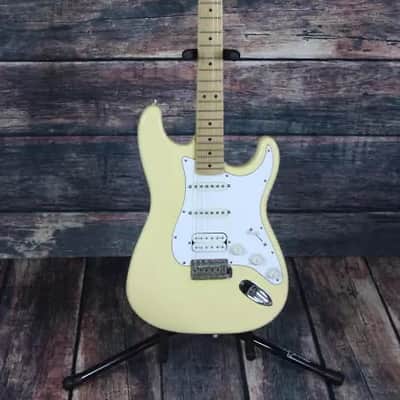 Fender Mexican Strat HSS 1996-1997 Aged White image 2