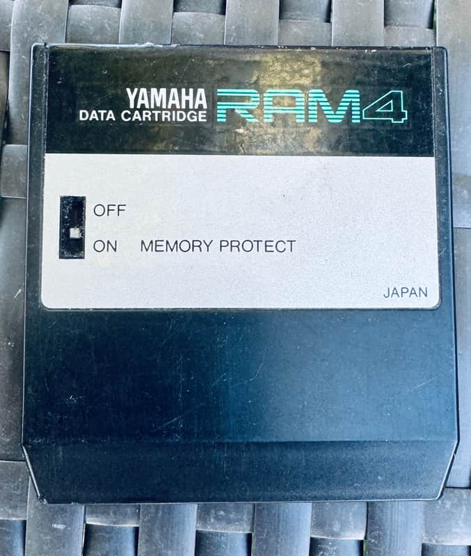 Yamaha DX7 Data RAM Cartridge | Reverb