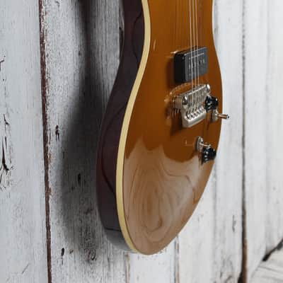 Vox 2010's SSC-33 Gold Top Single Cut Electric Guitar with Hardshell Case image 9