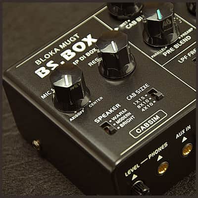 BLOKA MUGT Bass Amp DI Box, Analog Bass Pedal with Speaker Simulator,price include the import duty for US buyer image 4