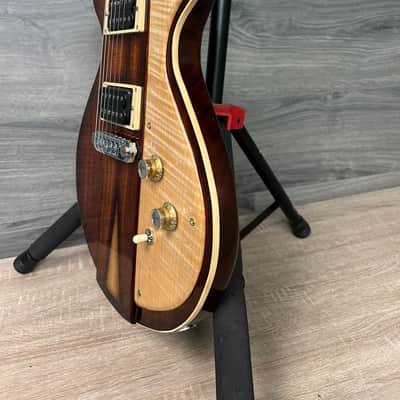 Weller Fleetwood Mahogany Exotic Woods Electric Guitar #2684 image 5