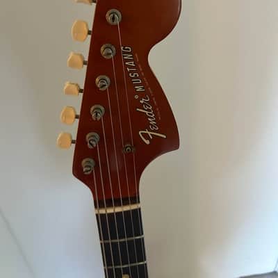 1969 Fender Mustang (Competition Red) image 2