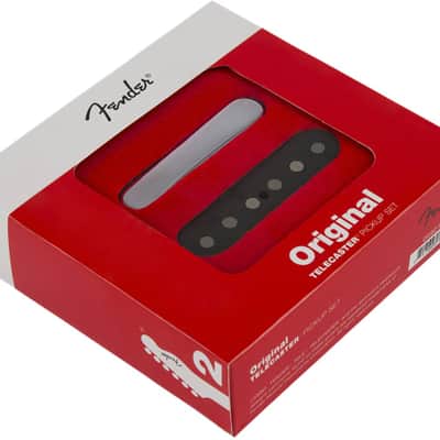 Genuine Fender Original Vintage Tele Telecaster Pickups Set - 099-2119-000 image 5