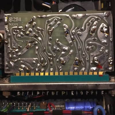 Vintage Neve 1073 8-Channel Mic Preamp EQ Racked with output trim and phantom image 4