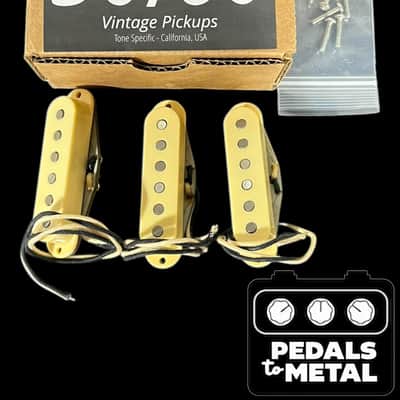 Virgil Arlo 50/60 Strat 50’s Style Magnets W/60’s Wiring “Black Label” X10236 image 1