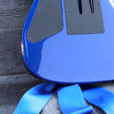 Squier Stagemaster 7 String 2000 Cobalt Blue image 5