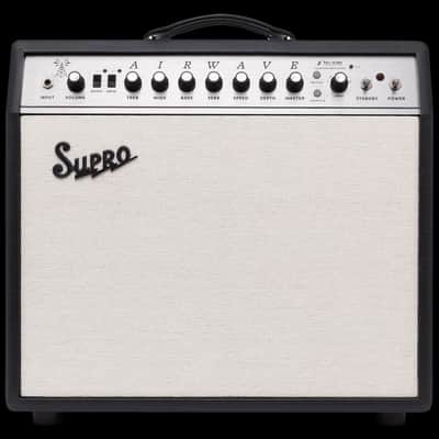 Supro 1825R Airwave 1x12" 25 Watt Guitar Combo Cab Sim - Black Tolex image 1