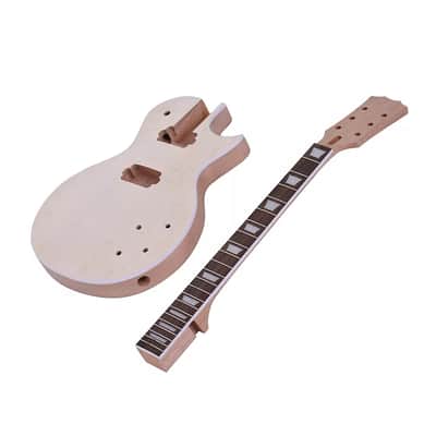 LP Style DIY Electric Guitar Kit - Build Your Own Mahogany Guitar image 2