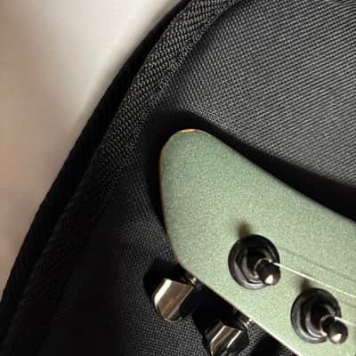 Yamaha RGX 420s? Mist Green Electric Guitar - tremolo - used - w/ Gig Bag image 14