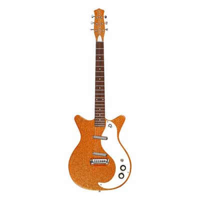 Danelectro '59M NOS+ Electric Guitar-Orange *USA Small Business* image 15