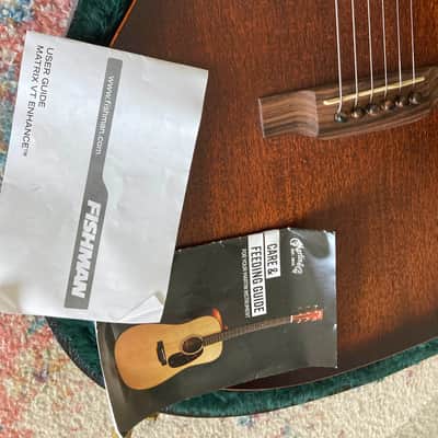 Martin GPC-15ME Streetmaster 2018 - 2020 - Distressed Sunburst image 8